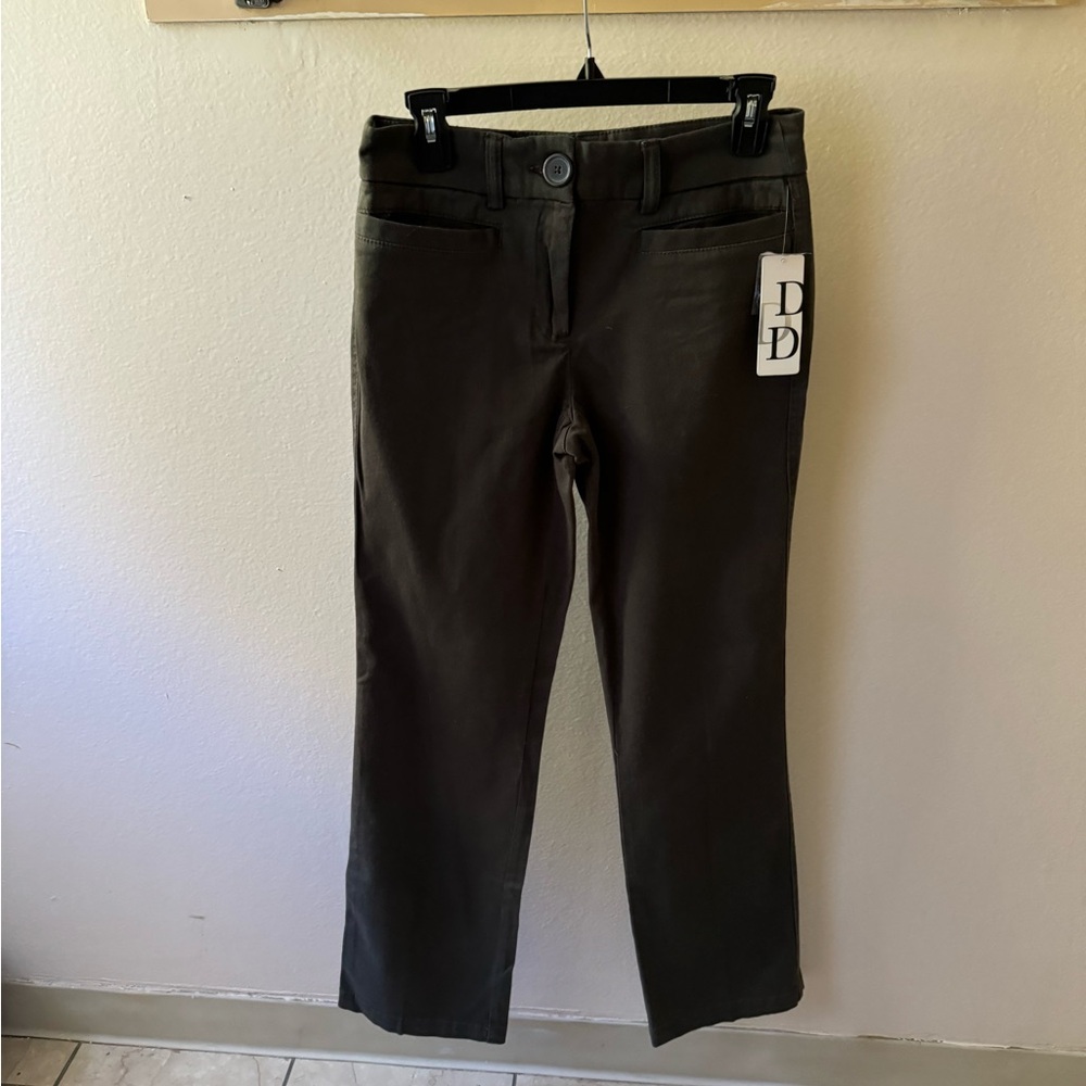 Dalia Collection Dark Green Pants